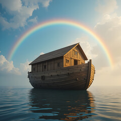 Landscape of a lake surrounded by mountains