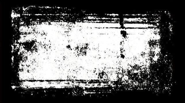 Vintage Grunge textured splatter Background in Black and White