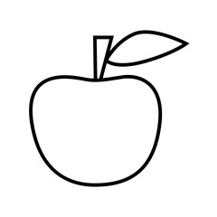 simple apple icon