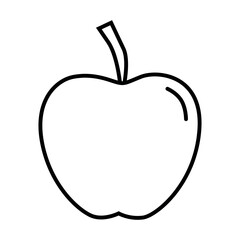 simple apple icon