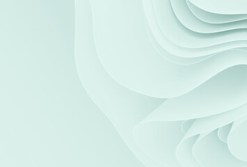 Light Teal Paper Fold Background for Minimalist and Elegant Designs