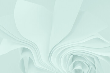 Light Teal Paper Fold Background for Minimalist and Elegant Designs