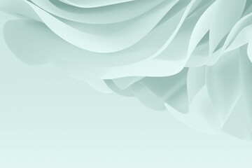 Light Teal Paper Fold Background for Minimalist and Elegant Designs