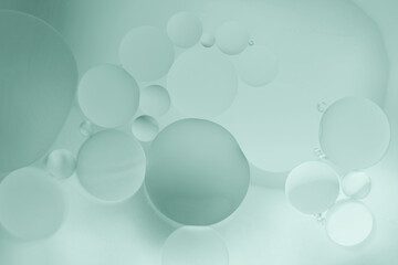 Light Teal Water Bubble Abstract Background for Stunning Visuals