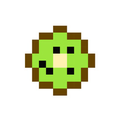 Obraz premium pixel heart shape