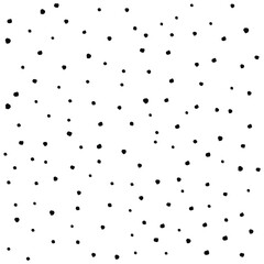 Hand drawn shapes vector dot pattern. unusual dots seamless pattern. trendy endless texture for digital paper, fabric, wrapping, wallpaper, furniture fabric, textile