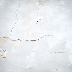 Fototapeta premium Closeup of a cracked concrete wall, showing texture and character, perfect for backgrounds or design elements.