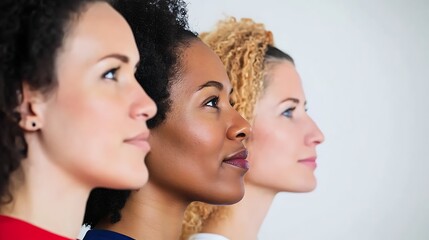 Obraz premium Empowering Women Together on International Women's Day
