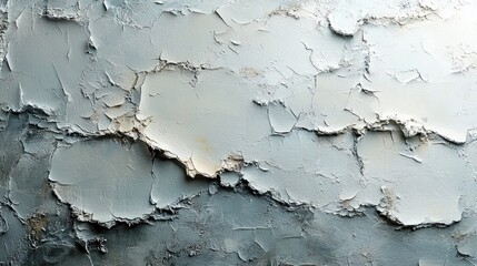 Abstract close-up of peeling paint on a textured surface, showcasing layers and colors in a subtle composition