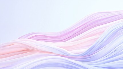 Abstract wavy fabric folds, pastel colors