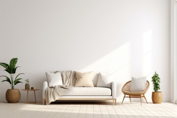 Scandinavian interior design of a movie room architecture furniture building.