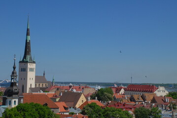 Obraz premium old town of Tallinn Estonia
