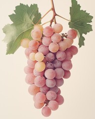 Fototapeta premium Harvesting fresh grapes vineyard food natural setting close-up culinary inspiration