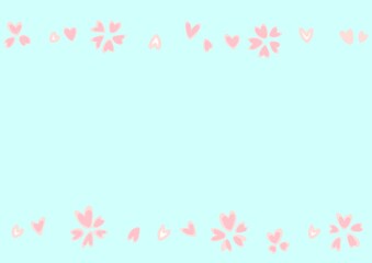 桜の背景イラスト