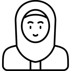 Muslim Woman Icon