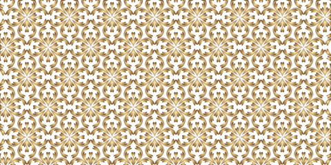 Elegant Golden Geometric Pattern Background