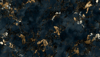 Luxurious dark teal and gold marble texture.  Perfect for backgrounds, design projects, and more.