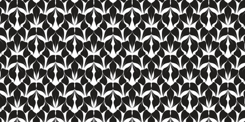 Unique creative Black tile pattern
