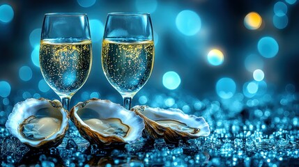 Oysters and Champagne: A Luxurious Celebration
