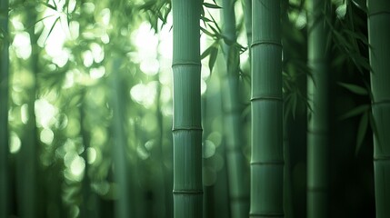 Serene Bamboo Forest