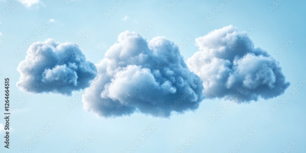 Poster Data Cloud Visualization Abstract Network Connections in Server Environment - Digital Tech Imagery for Modern Business Applications and Innovative IT Solutions