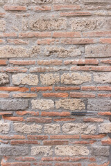 Unique Close-Up View of Rustic Textured Stone Wall Surface