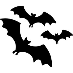 Halloween Bat Silhouette