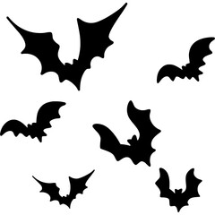 Halloween Bat Silhouette