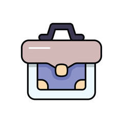 Briefcase vector icon