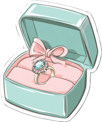 Wedding Day sticker pack with cut line 2px