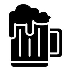 Beer Mug  Icon Element For Design