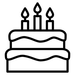 Cake  Icon Element For Design