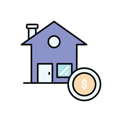 Real Estate Investment vector icon