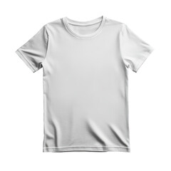 Fototapeta premium White t-shirt mockup, black background, apparel design (3)