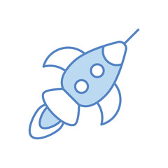 Startup Rocket vector icon