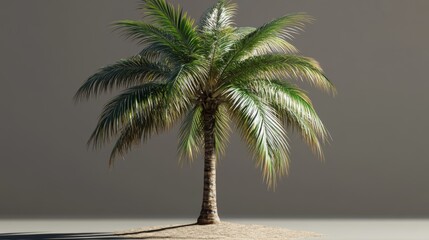 Obraz premium Lovely Mediterranean palm tree. ID_69d880ba-b093-4110-b22c-009e8e974d27 --ar 16:9 --v 6.1 Job ID: c90b3798-4d8c-473f-b1f7-e944c4a0ce9d