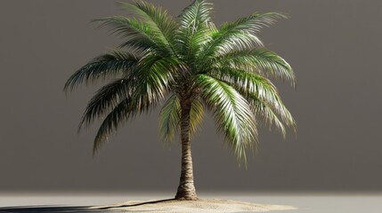 Obraz premium Lovely Mediterranean palm tree. ID_69d880ba-b093-4110-b22c-009e8e974d27 --ar 16:9 --v 6.1 Job ID: c90b3798-4d8c-473f-b1f7-e944c4a0ce9d