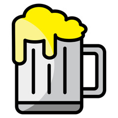 Beer Mug  Icon Element For Design