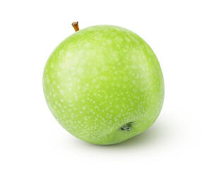green apple isolated on white