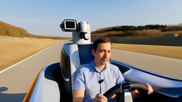 Autonomous Vehicle Test Drive