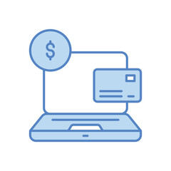 Online Payment vector icon