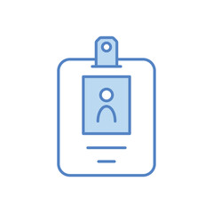 ID Card vector icon