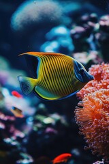 Fototapeta premium Fish swimming in water