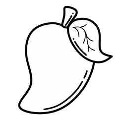 Line illustration of manggo