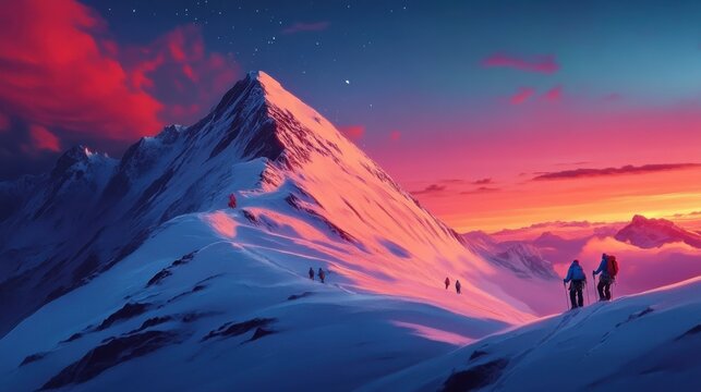 Freestyle snowboarder performing a backflip in extreme snowboarding action, snowcovered landscape creating a dramatic winter backdrop