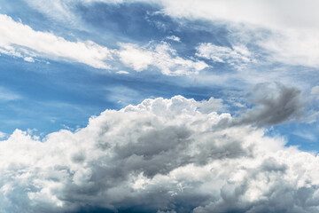Sky and clouds for backgrounds, outdoors, nebula, nimbus