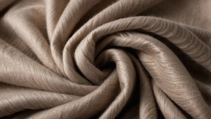 Soft fabric texture, cashmere textile, natural fiber cloth, beige fabric folds, woven material, smooth textile surface, organic fabric draping