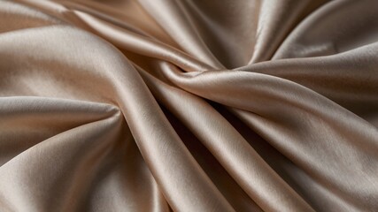 Silk fabric texture, luxurious textile, smooth satin material, elegant fabric draping, soft and shiny cloth, folded silk background, flowing textile waves, silky smooth surface, high-quality fabric