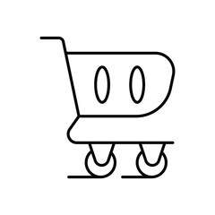 E-commerce Cart vector icon