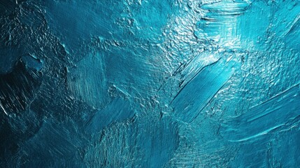 Bright Turquoise Aqua Metallic Gradient Background